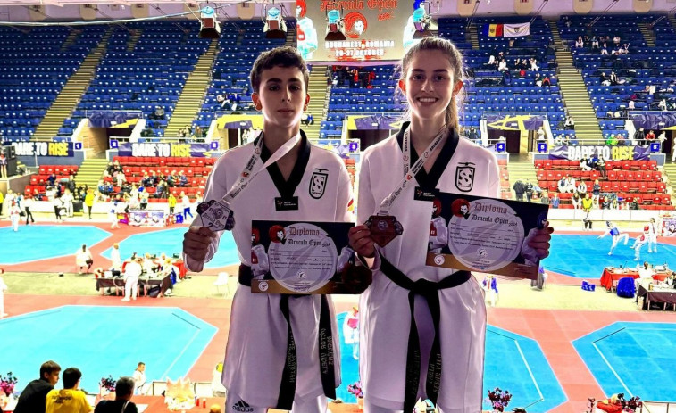 Videla y Sesar consiguen dos medallas para el Natural Sport en el Drácula Open