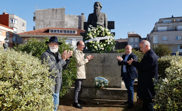 Flores por los 158 años de Valle y los cien de una “Luces de Bohemia” aún “demasiado vigente”