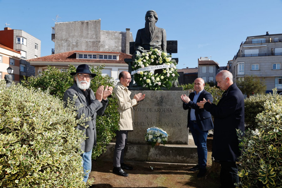 Flores por los 158 años de Valle y los cien de una “Luces de Bohemia” aún “demasiado vigente”