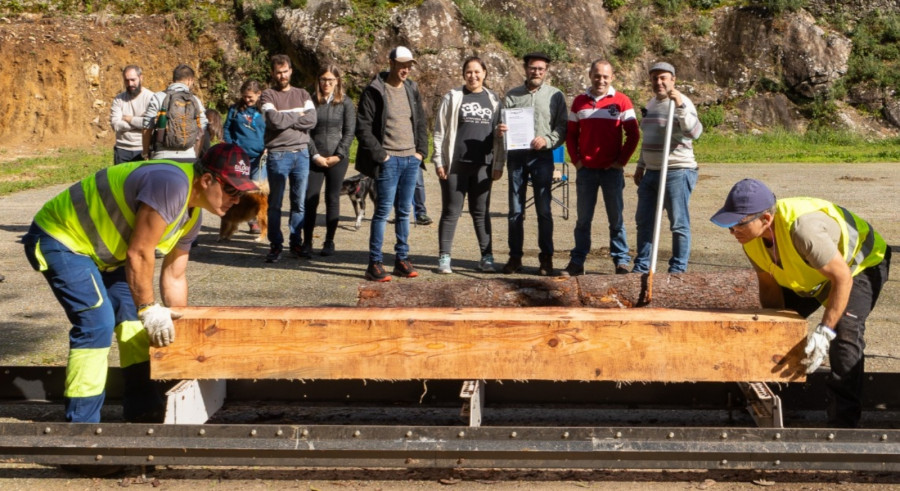 Taragoña albergó la I Xornada por un Monte Vivo que fue organizada por comunidades de Rianxo