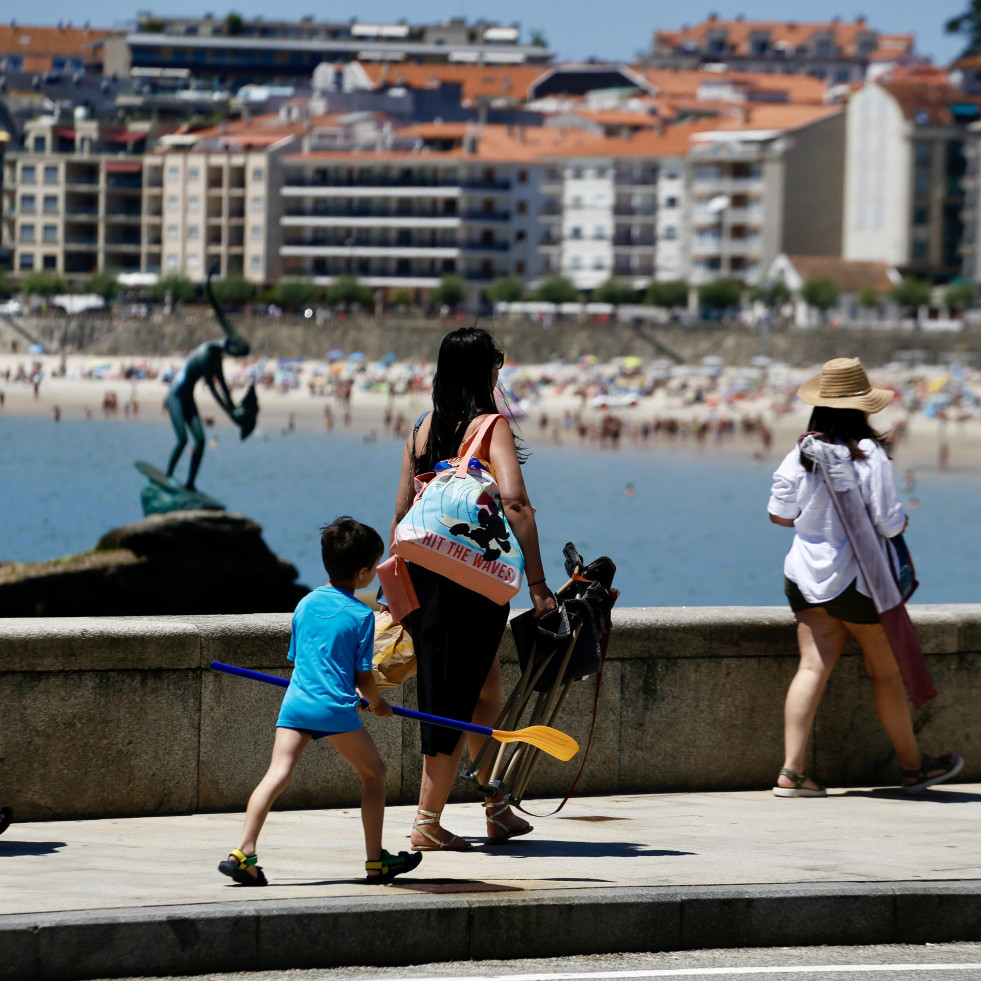 Turistas en sus propias localidades