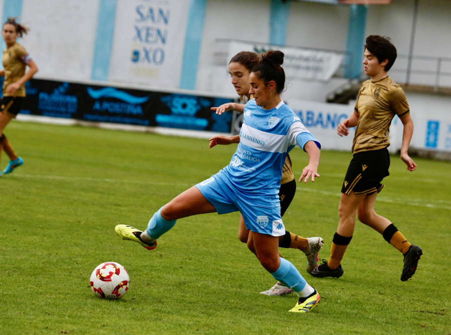 El Atlético Villalonga golea al Sporting de Gijón en Mareo en un partido muy completo y sigue al alza