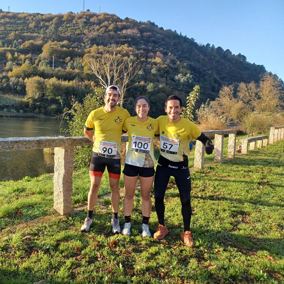 El Cambados triunfa en la I edición de la Carrera Vertical celebrada en Ourense