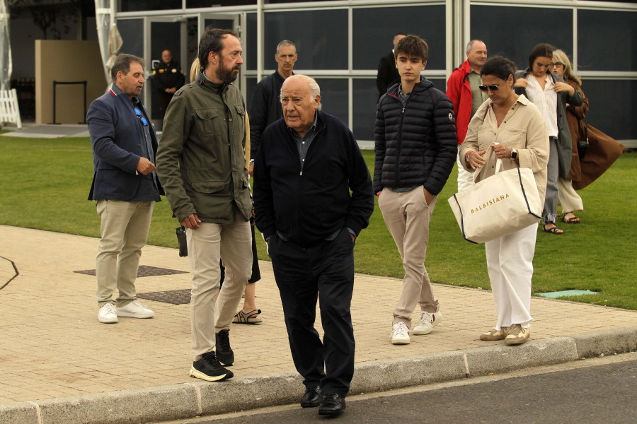 Amancio Ortega y su hija Sandra, Del Pino, Roig y Andik, los más ricos de España