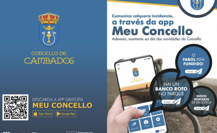 Cambados habilita una app para que los vecinos comuniquen incidencias en tiempo real