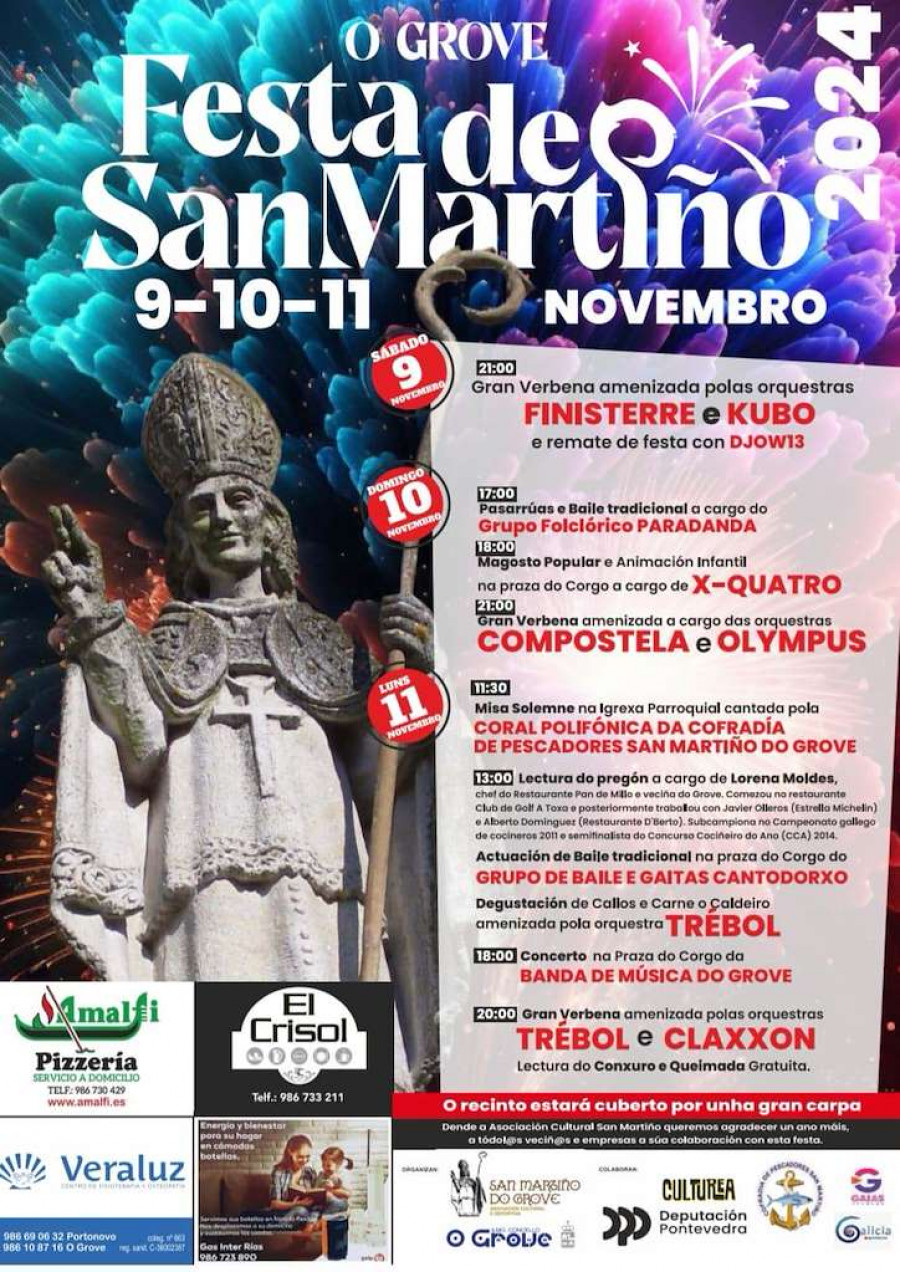 San Martiño ficha a Olympus y Kubo para sus fiestas este fin de semana