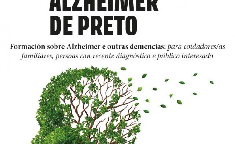 La Sala das Cunchas de O Grove acoge la charla “Alzhéimer de preto” para ofrecer apoyo a pacientes y familias