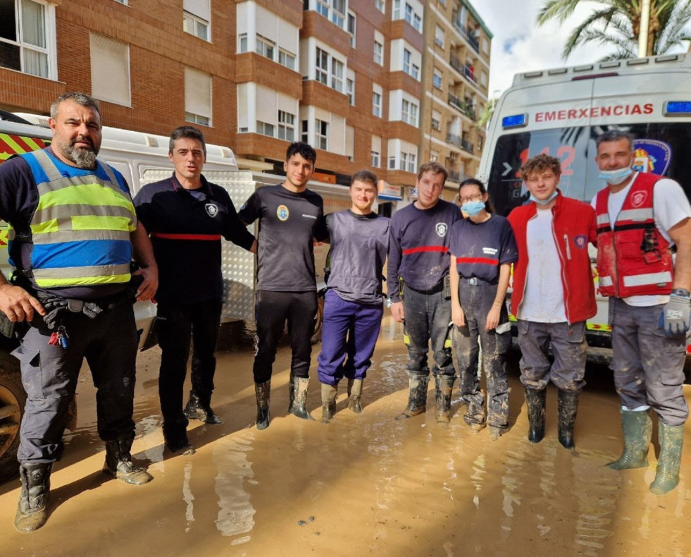 Emerxencias policía cambados vilanova valencia dana