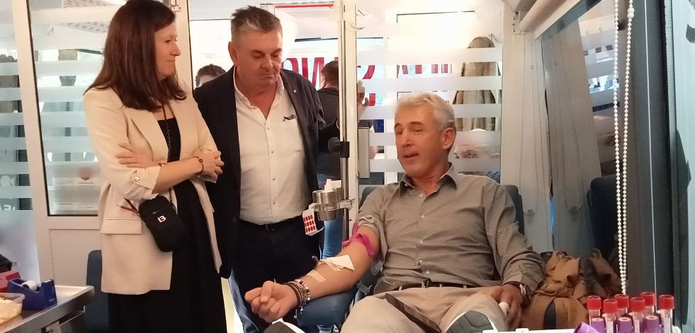 La tasa de donación de sangre en O Barbanza oscila entre los 40 de A Pobra y los 71 de Boiro