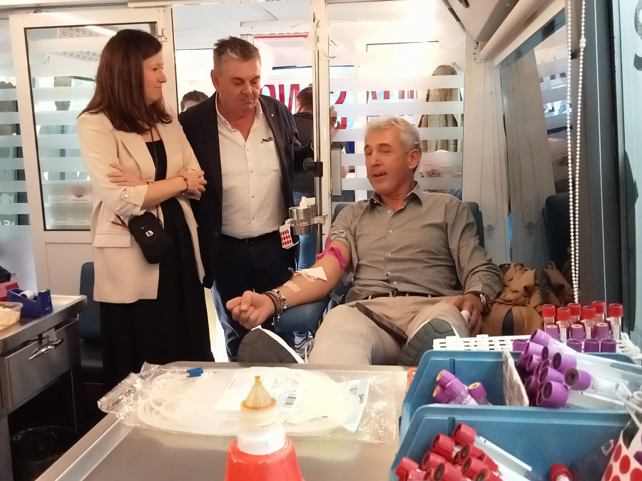 La tasa de donación de sangre en O Barbanza oscila entre los 40 de A Pobra y los 71 de Boiro