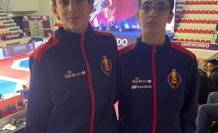 Thiago y Dafne, del Natural, se despiden del Campeonato de Europa Cadete