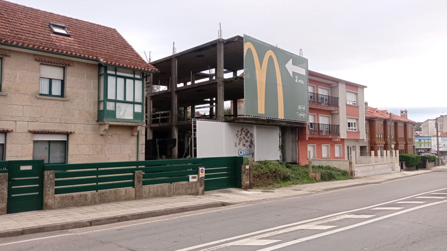 El BNG de Sanxenxo pide eliminar “no menor tempo posible” el edificio en ruinas de la calle Progreso