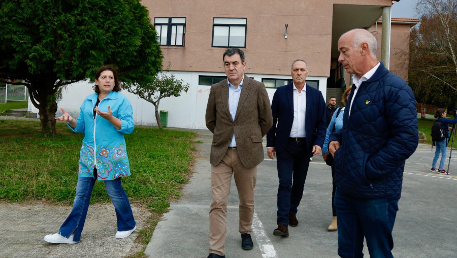 El colegio de Baión tendrá un recinto cubierto a dos alturas, zona verde y pista exterior  por 640.000 euros