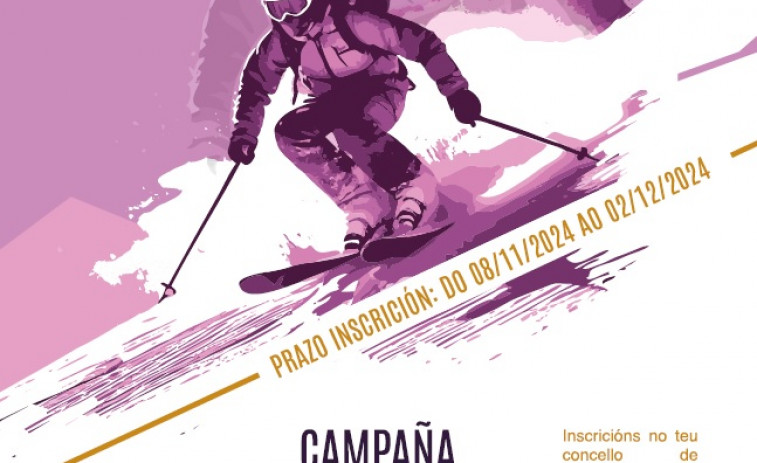 La diputación organiza un viaje a la nieve para jóvenes de 11 a 15 años de la comarca de Barbanza