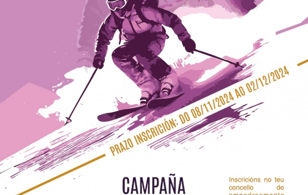 La diputación organiza un viaje a la nieve para jóvenes de 11 a 15 años de la comarca de Barbanza