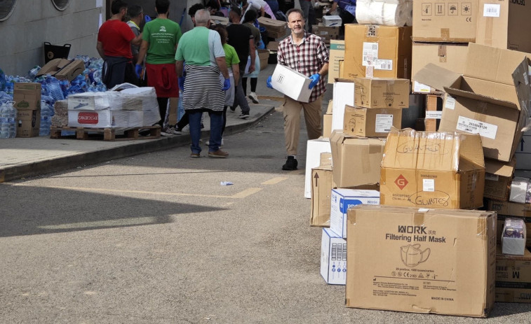 La ayuda solidaria de Meis por la DANA ya está en Valencia