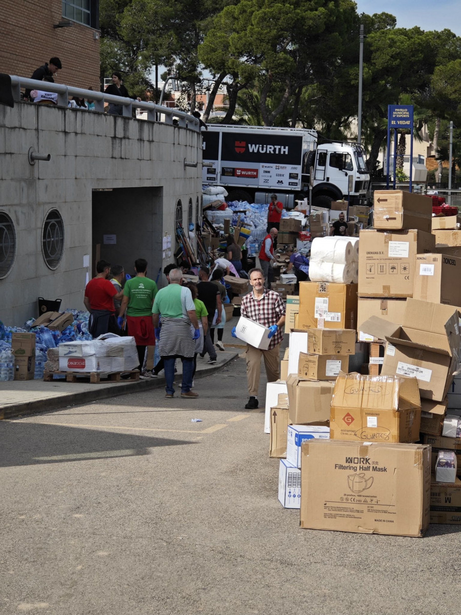 La ayuda solidaria de Meis por la DANA ya está en Valencia