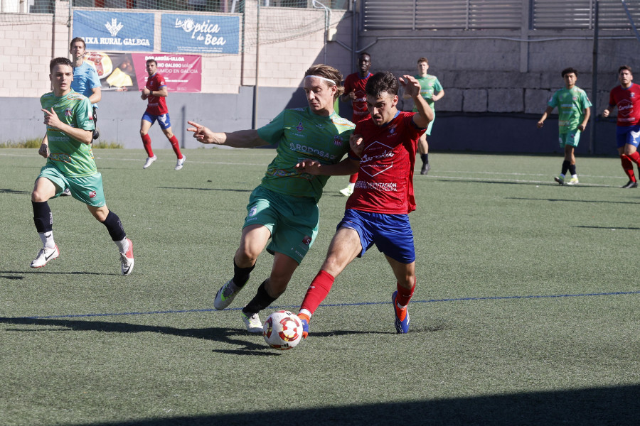 Duro correctivo para un Umia que rompe por goleada su buena racha de victorias