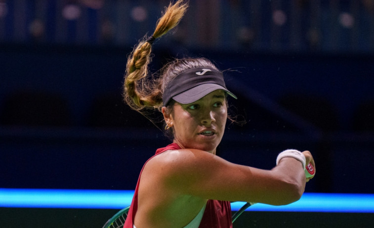 “Si juego, lo daré todo en pista”, dice Jéssica Bouzas ante su debut en la Billie Jean King Cup