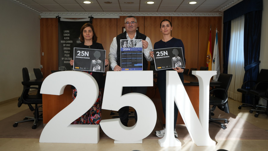 Ribadumia tendrá andaina, manifiesto, talleres, danza, teatro y su I Plan de Igualdad por el 25-N