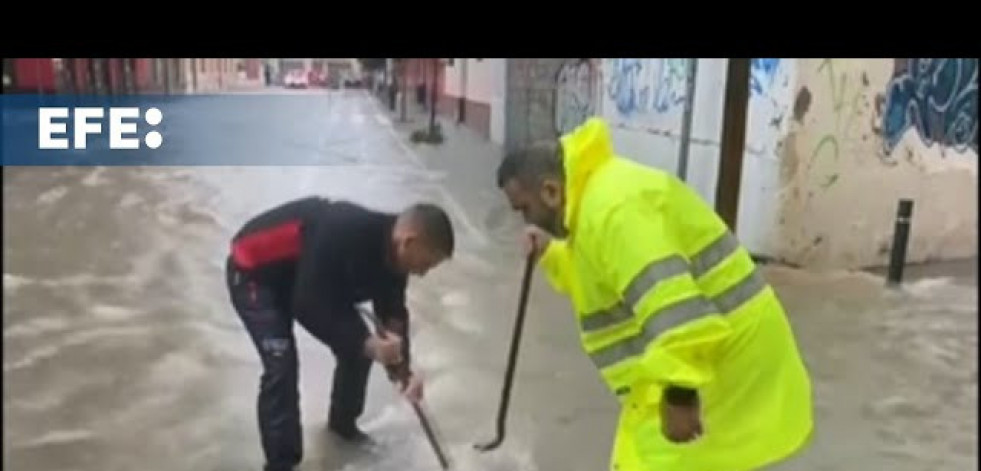 Málaga empieza a recuperar la normalidad tras las intensas lluvias