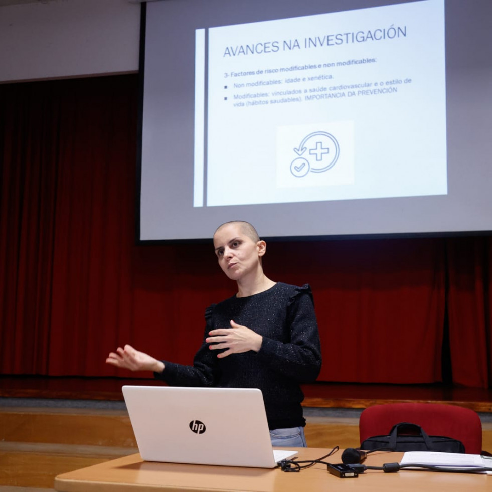 O Mosteiro acogió una jornada formativa sobre el alzhéimer