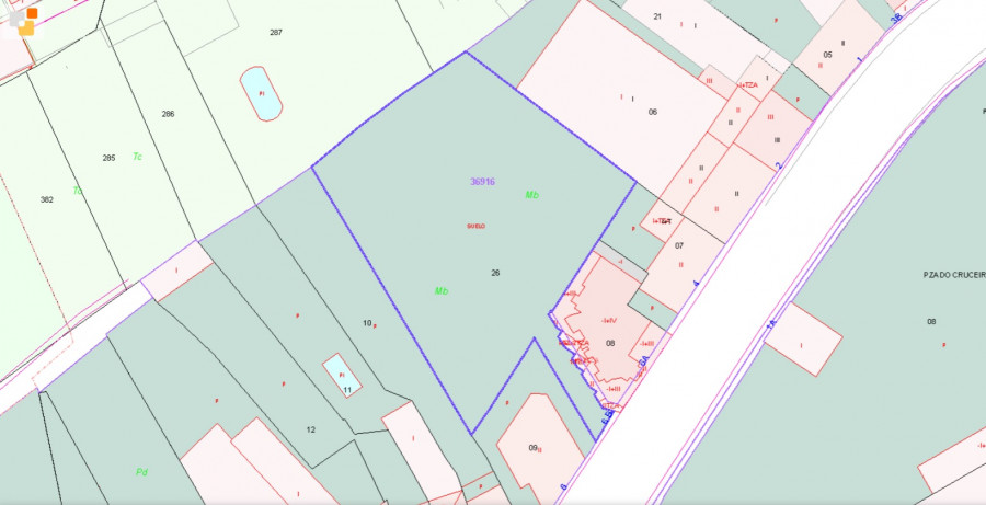 Subastan una finca urbana de más de diez hectáreas en Vilalonga por 739.000 euros