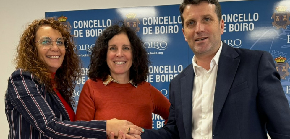 El Ayuntamiento de Boiro y la asociación Olloboi formalizan un año más su colaboración