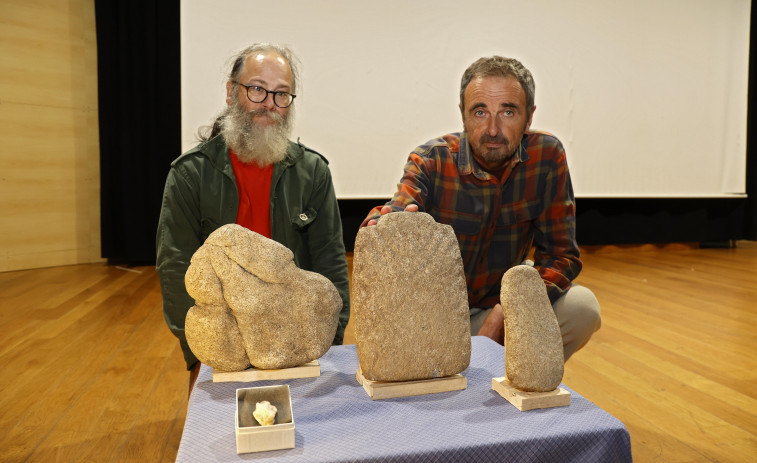 Uno de los ídolos megalíticos de Treviscoso marcaría un hito arqueológico en Galicia: “É como atopar un Velázquez”