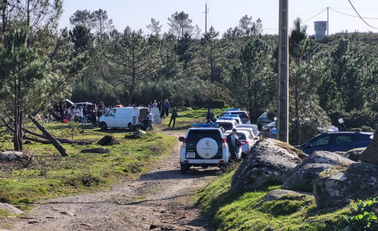 La rave de Castrove, un cumpleaños que se disolvió sin necesidad de identificados a la llegada de la Guardia Civil