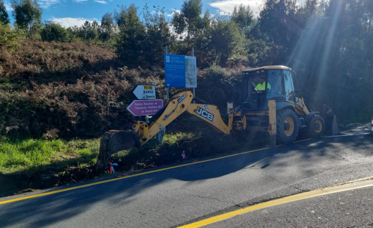 La Xunta inicia la obra de la senda de Bamio y prevé acabar en cinco meses