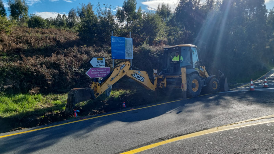 La Xunta inicia la obra de la senda de Bamio y prevé acabar en cinco meses