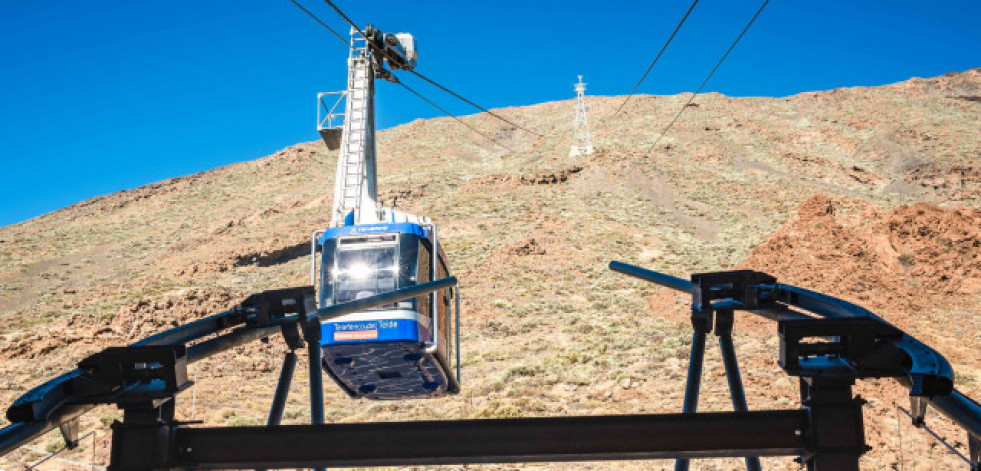 Localizan a otras casi 30 personas en la zona alta del Teide y organizan tres rescates en helicóptero