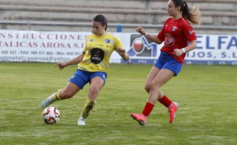 Tablas en el derbi entre Arousana y Umia y gran victoria boirense en A Madroa