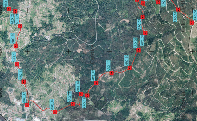 Catoira contará con una nueva red de 7,7 nuevos kilómetros de fibra óptica de alta velocidad