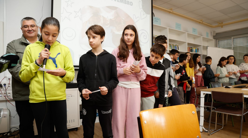 Ribadumia celebra en el CPI el Día Mundial de la Infancia