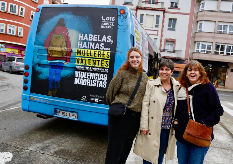 Vilagarcía celebra a las mujeres "valentes" por el 25-N