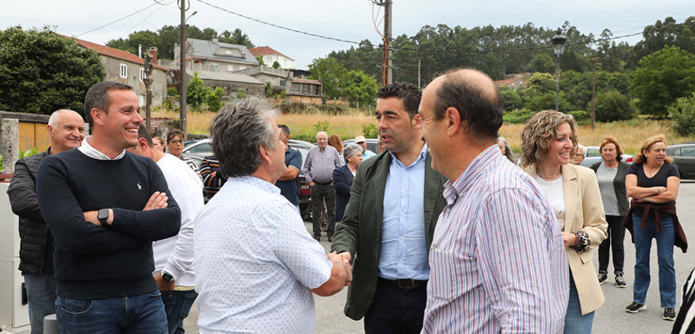 Moraña da luz verde al convenio para mejorar la carretera de Mané a Rebón