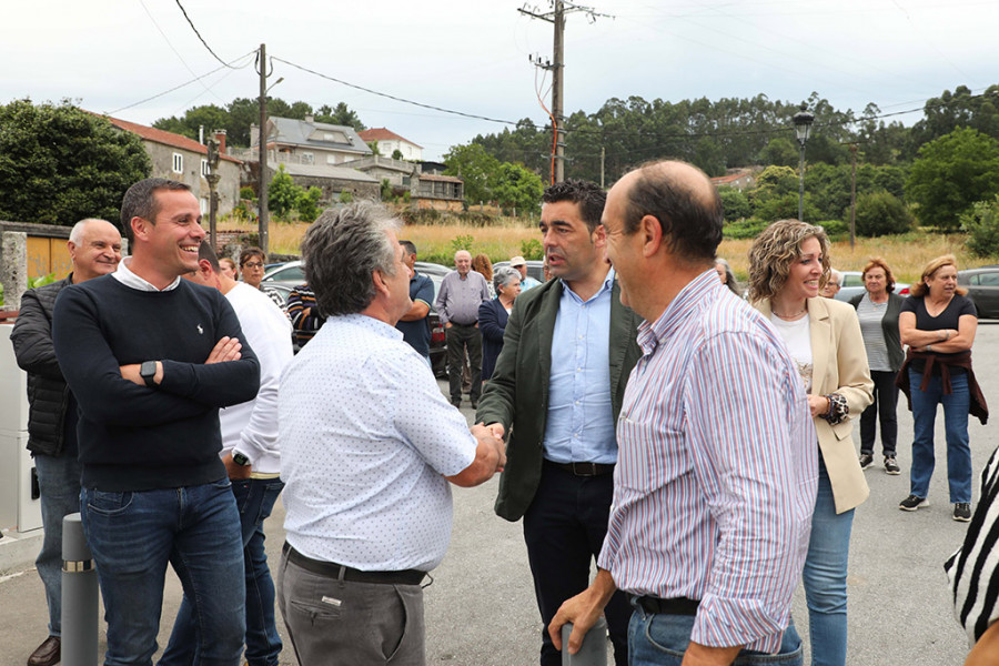 Moraña da luz verde al convenio para mejorar la carretera de Mané a Rebón