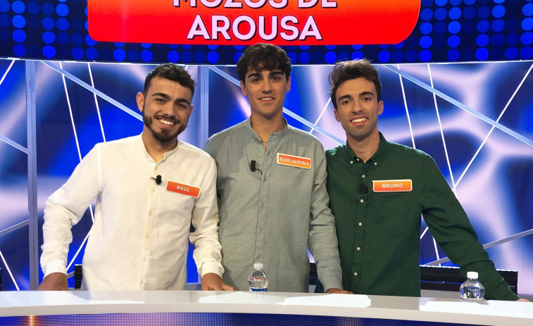 Los Mozos de Arousa, año y medio de promoción de O Salnés en televisión