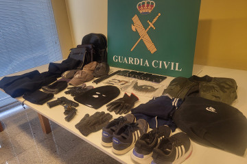 Detenidos atracos robo Guardia Civil Meis Ribadumia Vigo