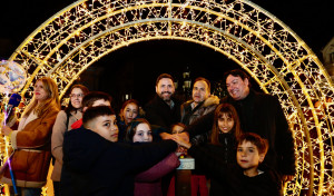 Búscate en el encendido de las luces navideñas de Cambados