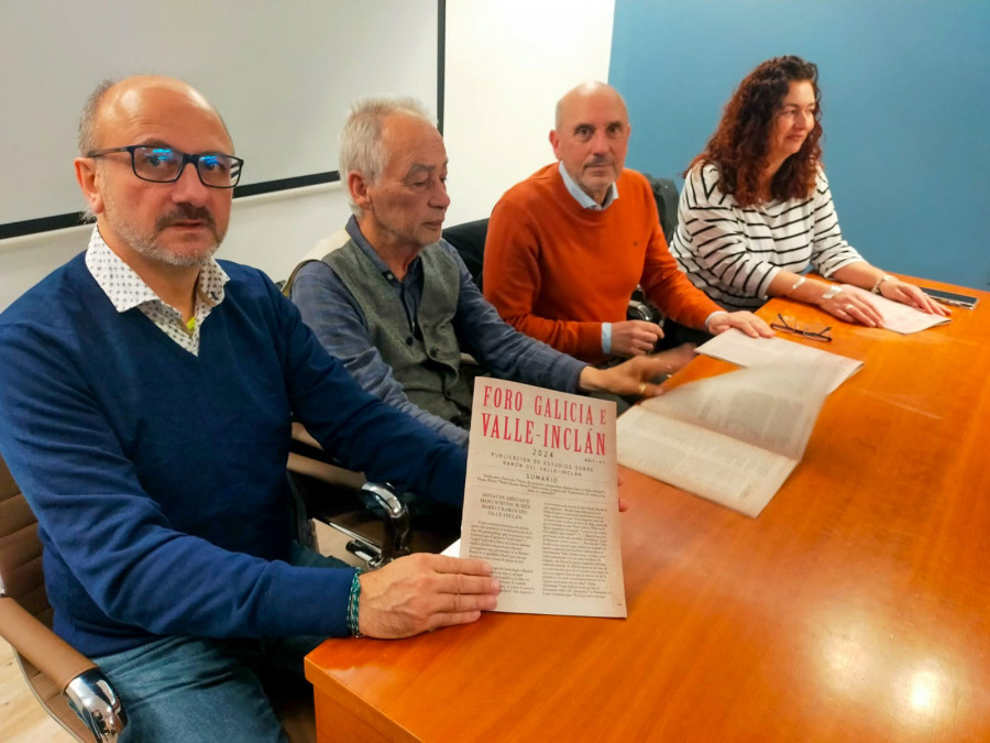 Presentada en A Pobra el número 1 de la revista del Foro Galego e Valle-Inclán