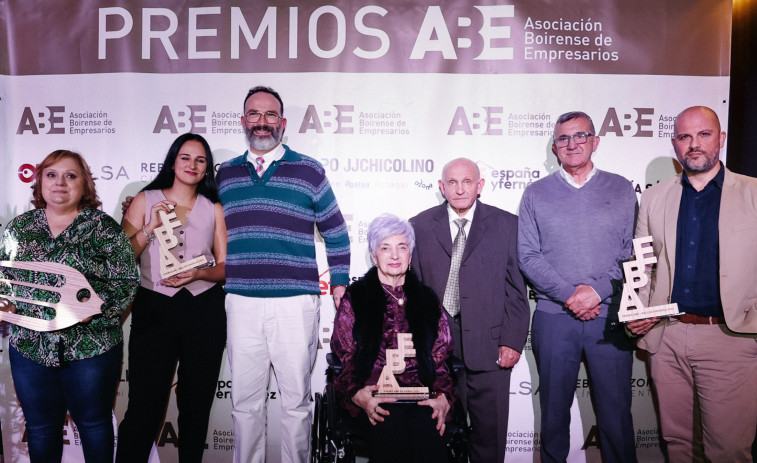 José Otero Ares, Gastrolab Arousa y Grupo JJ Chicolino recibieron los Premios ABE 2024