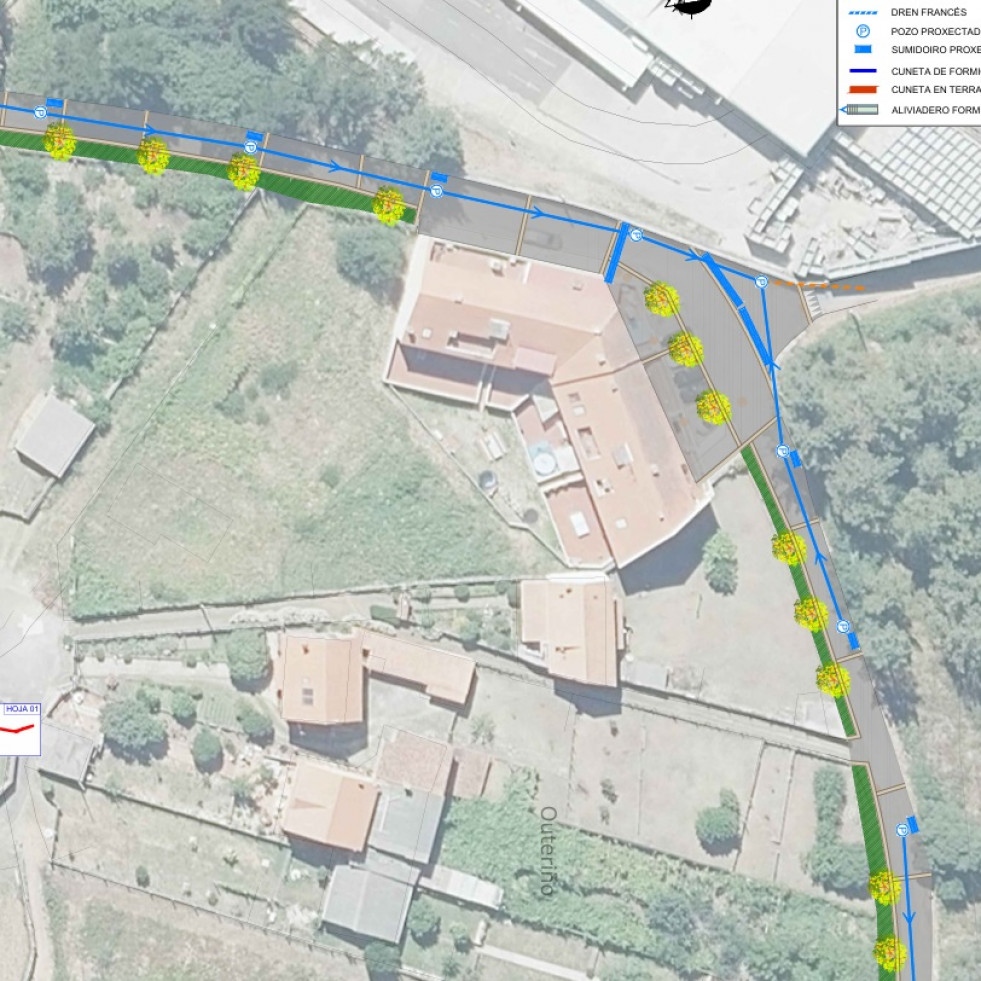 Catoira proyecta conectar de forma peatonal el centro con Pedras Miúdas a través del Camiño Real