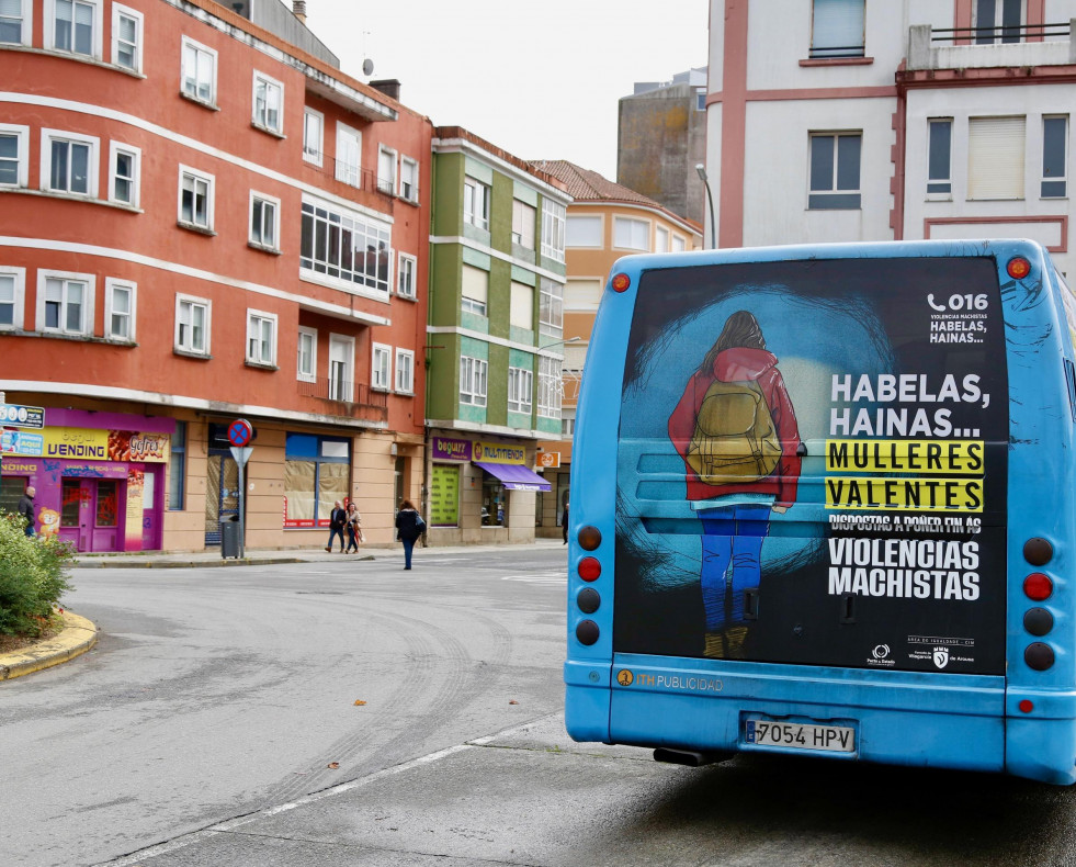 Autobus violencia genero