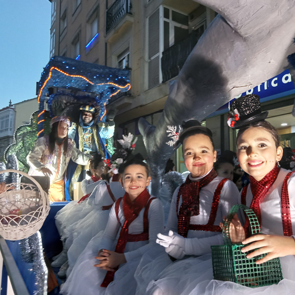 Abren hasta el 15 de diciembre el plazo de inscripción de niños para ir en las seis carrozas de la Cabalgata de Reyes en Ribeira