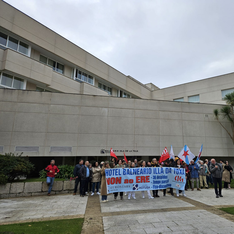 Hotusa y comité no llegan a acuerdo y el ERE para toda la plantilla del Balneario Isla de La Toja continúa