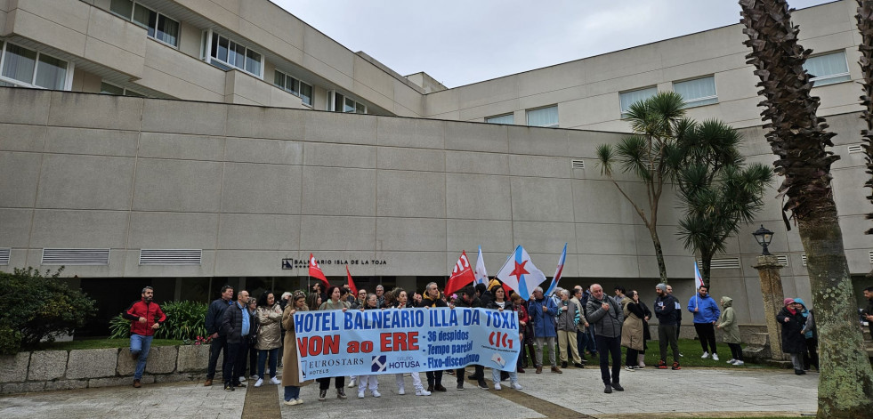 Hotusa y comité no llegan a acuerdo y el ERE para toda la plantilla del Balneario Isla de La Toja continúa