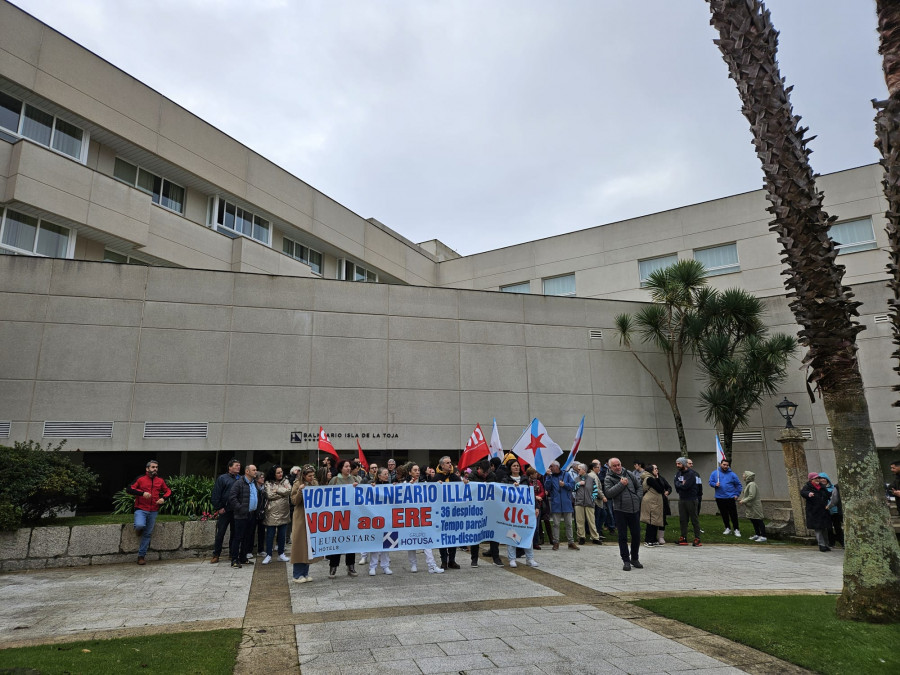 Hotusa y comité no llegan a acuerdo y el ERE para toda la plantilla del Balneario Isla de La Toja continúa